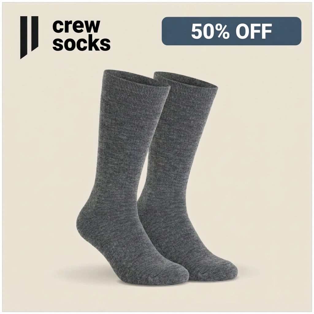 Crew socks 2-Pack