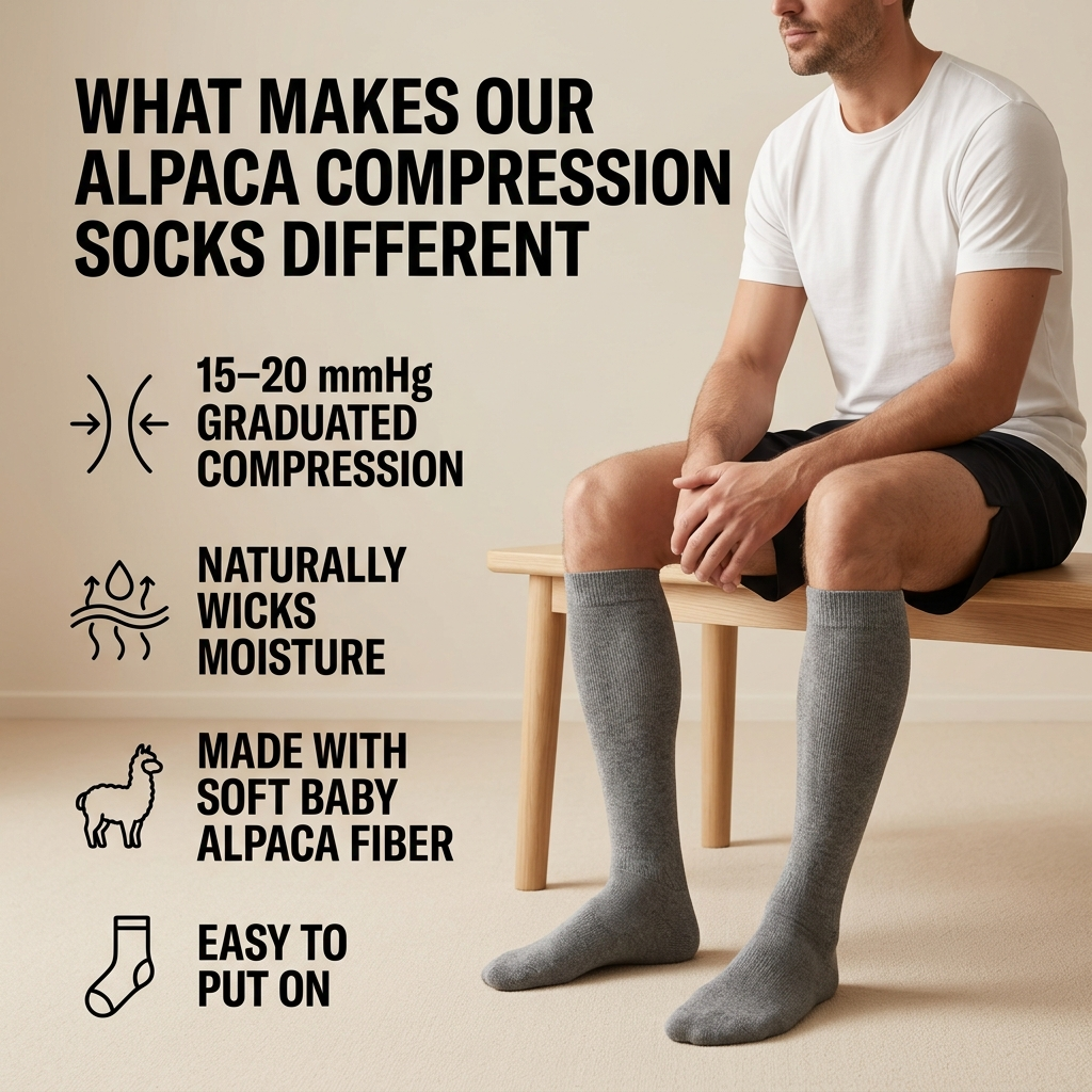 Alpaca Compression Socks